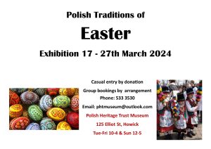 Polish Traditions of Easter exhibition. @ Polish Heritage Trust Museum