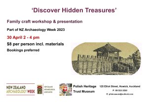 Workshop: 'Discover Hidden Treasures' Family craft. @ Polish Heritage Trust Museum